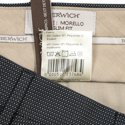 SUMMER SALE｜26SS BERWICH “MORELLO” ナイロン混コットン ノータックチノパンツ