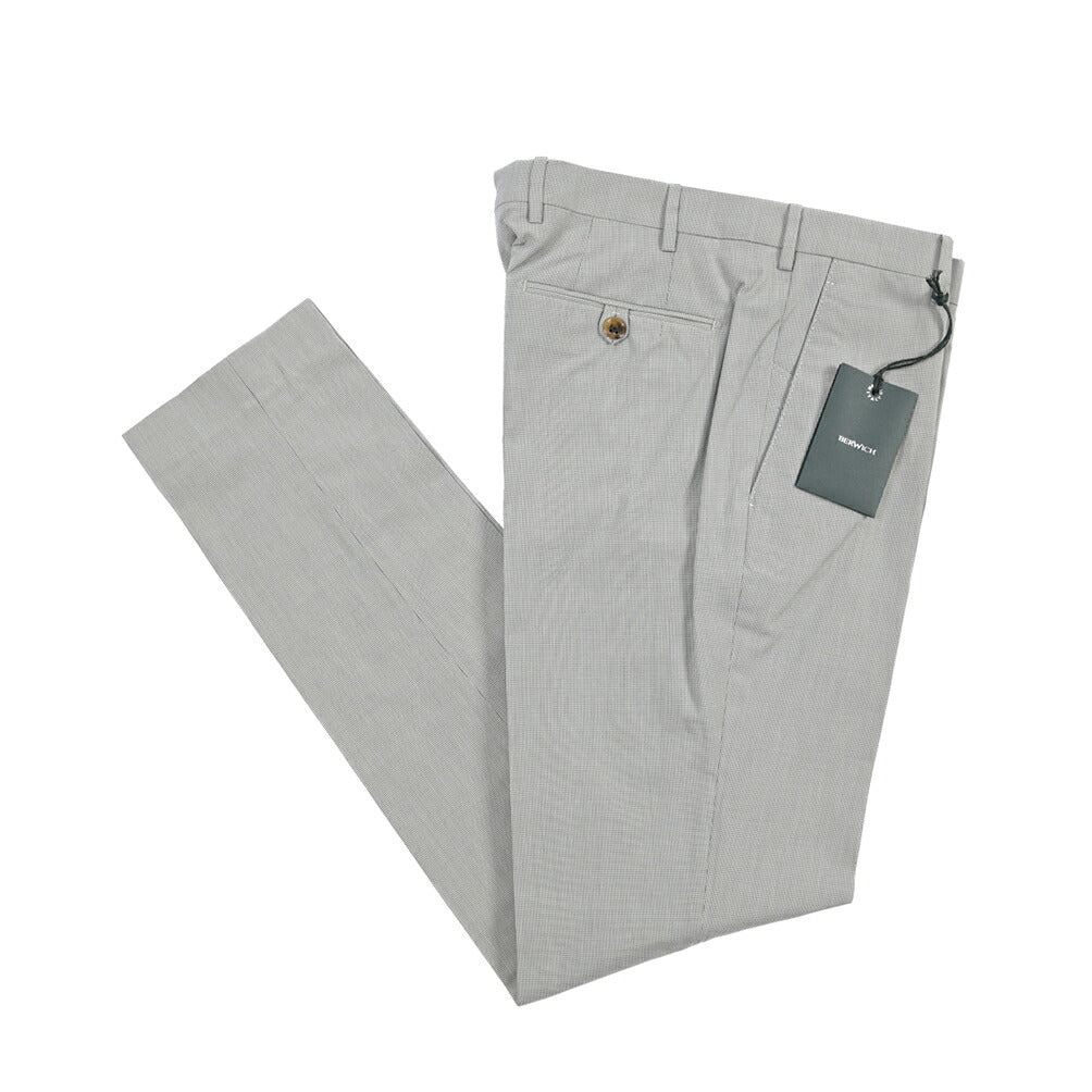 SUMMER SALE｜26SS BERWICH “MORELLO” リヨセル混コットン ノータックパンツ
