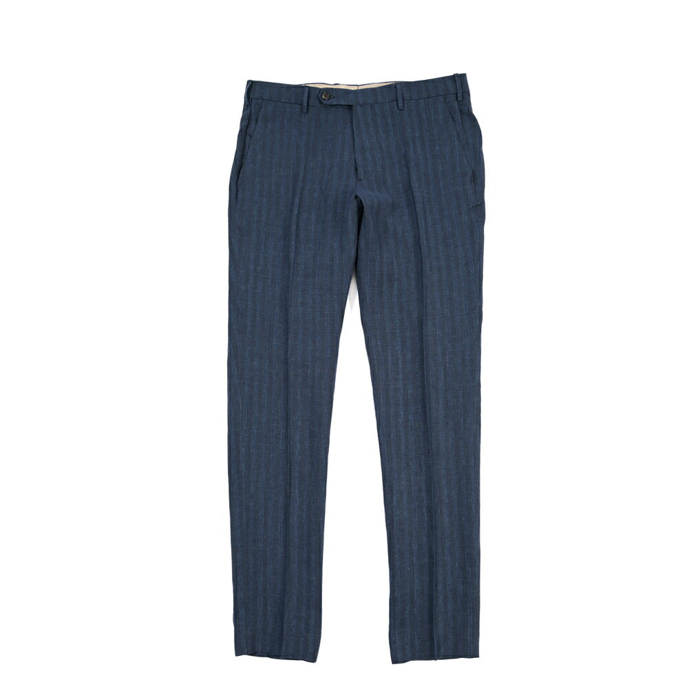 SUMMER SALE｜26SS BERWICH “MORELLO” リネン混 ノータックスリムパンツ
