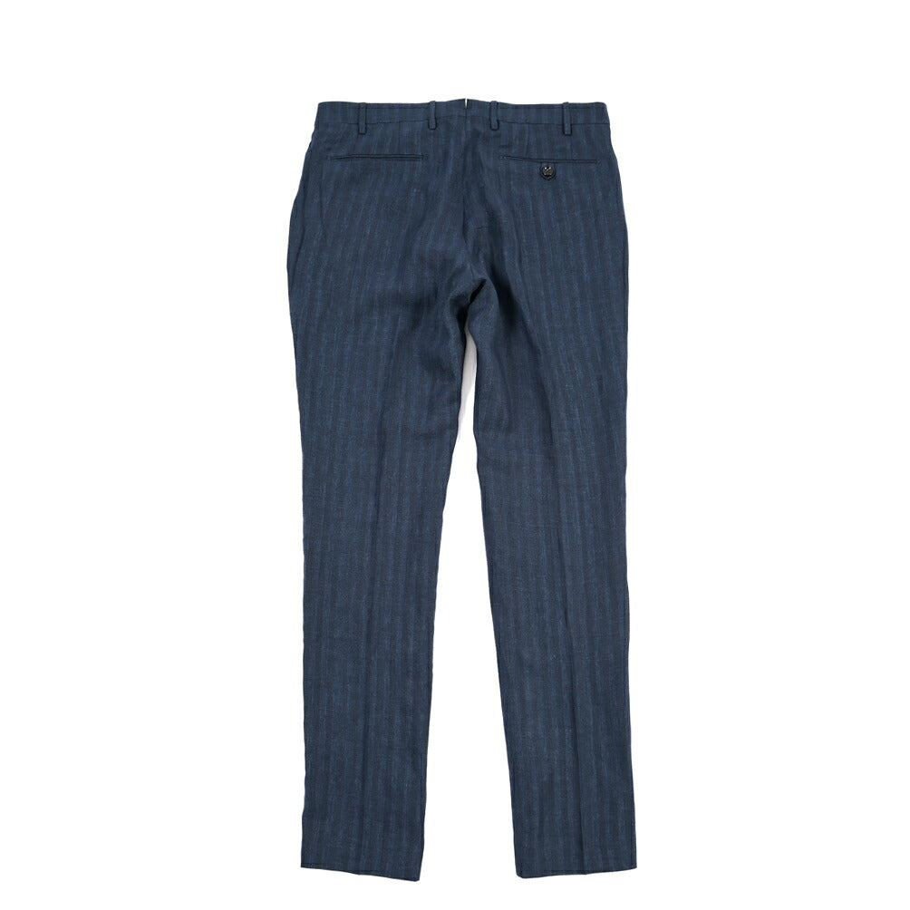 SUMMER SALE｜26SS BERWICH “MORELLO” リネン混 ノータックスリムパンツ