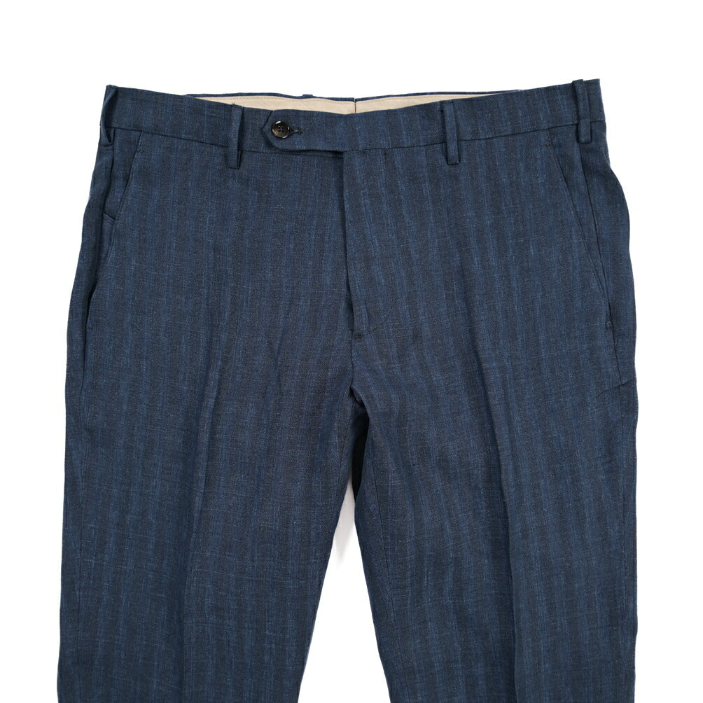 SUMMER SALE｜26SS BERWICH “MORELLO” リネン混 ノータックスリムパンツ