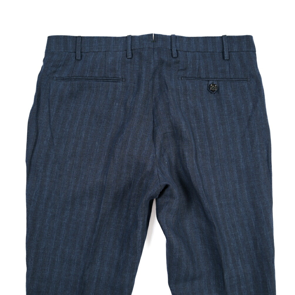 SUMMER SALE｜26SS BERWICH “MORELLO” リネン混 ノータックスリムパンツ