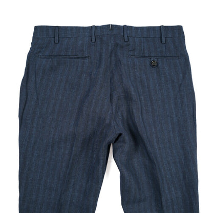SUMMER SALE｜26SS BERWICH “MORELLO” リネン混 ノータックスリムパンツ