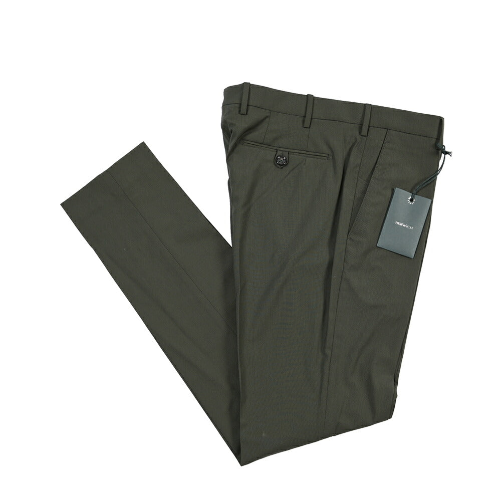 SUMMER SALE｜26SS BERWICH “MORELLO” ストレッチウール ノータックスラックス