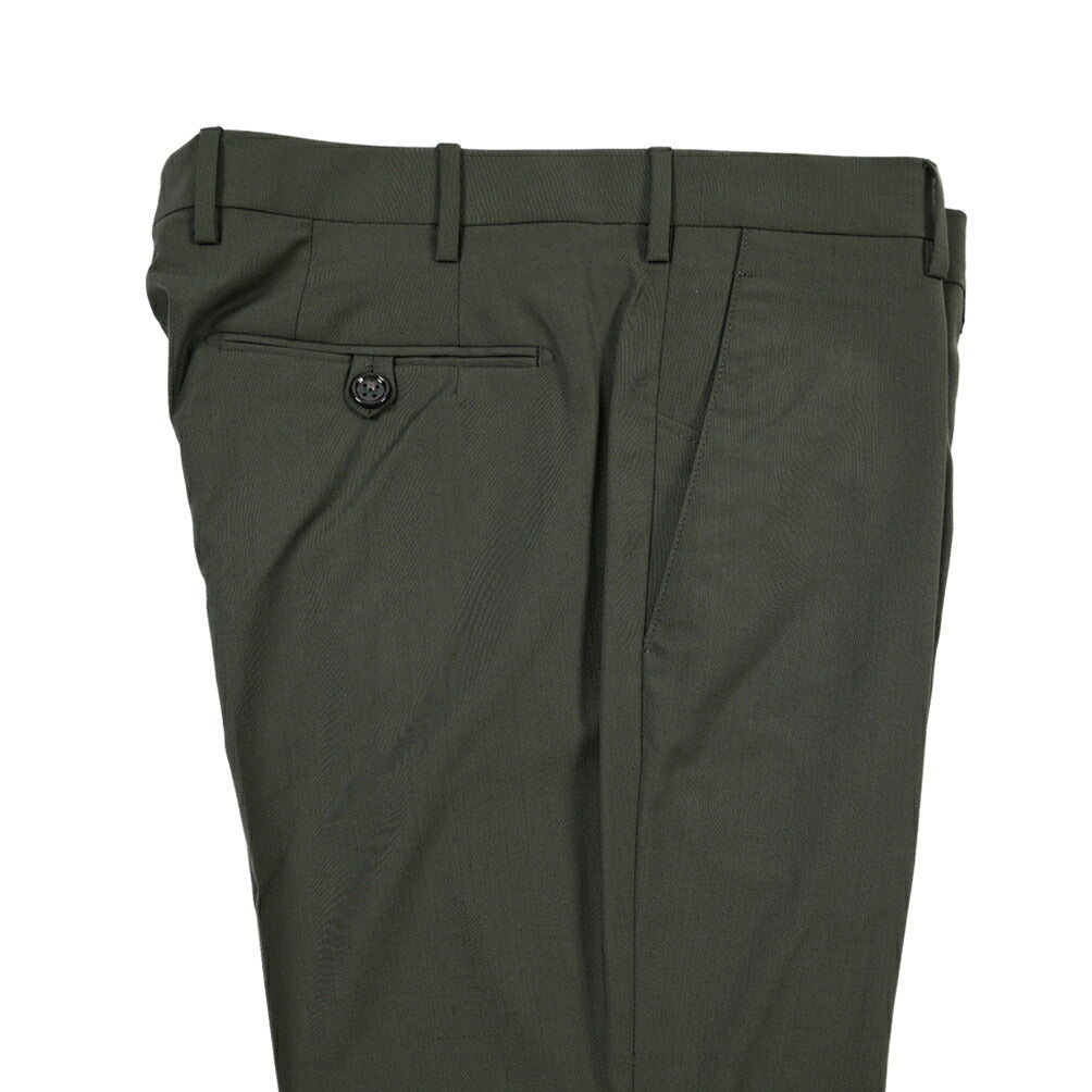 SUMMER SALE｜26SS BERWICH “MORELLO” ストレッチウール ノータックスラックス