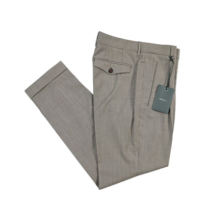 SUMMER SALE｜26SS BERWICH “RETRO THECA 1P” ヴァージンウール100% ワンタックスラックス