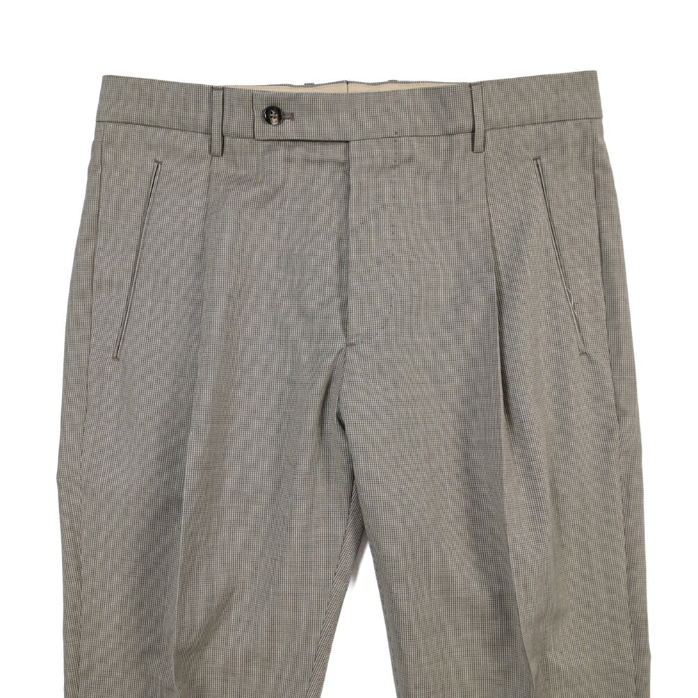 SUMMER SALE｜26SS BERWICH “RETRO THECA 1P” ヴァージンウール100% ワンタックスラックス