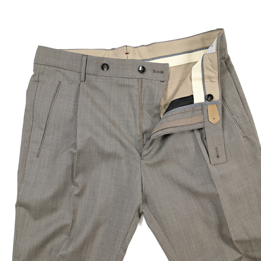 SUMMER SALE｜26SS BERWICH “RETRO THECA 1P” ヴァージンウール100% ワンタックスラックス