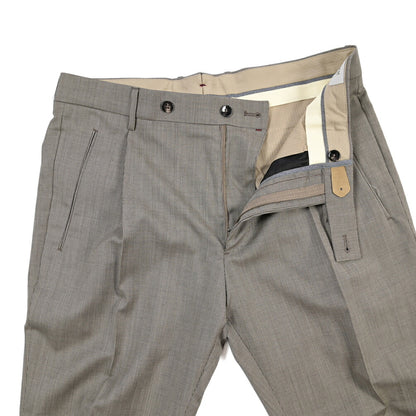 SUMMER SALE｜26SS BERWICH “RETRO THECA 1P” ヴァージンウール100% ワンタックスラックス