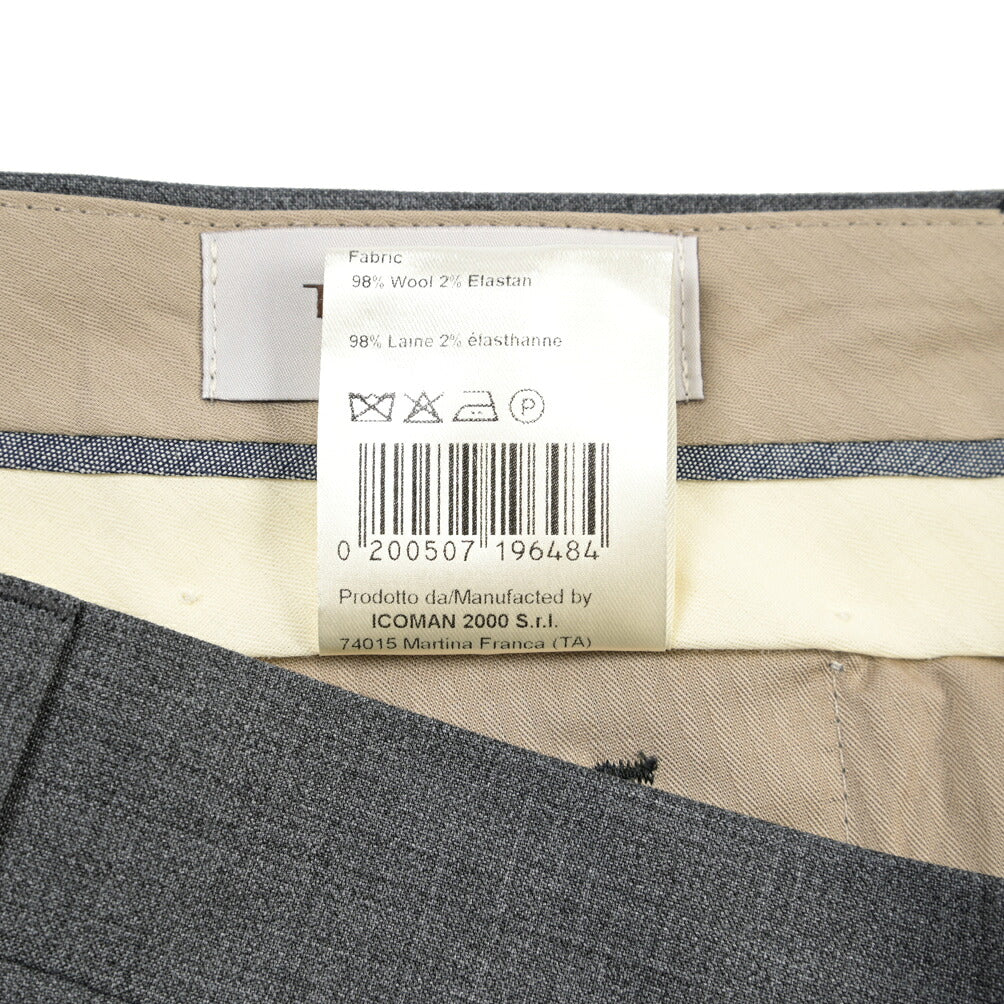 SUMMER SALE｜26SS BERWICH “RETRO THECA 1P” ストレッチウール ワンタックスラックス