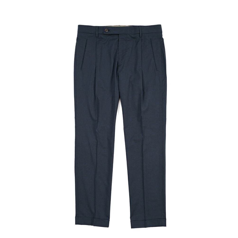 SUMMER SALE｜26SS BERWICH “RETRO THECA 1P” ストレッチコットン ワンタックパンツ
