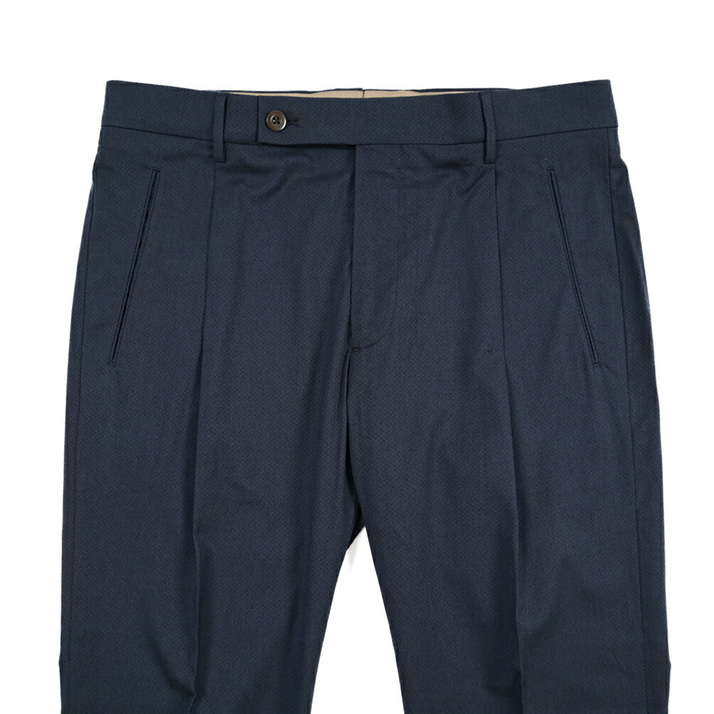 SUMMER SALE｜26SS BERWICH “RETRO THECA 1P” ストレッチコットン ワンタックパンツ