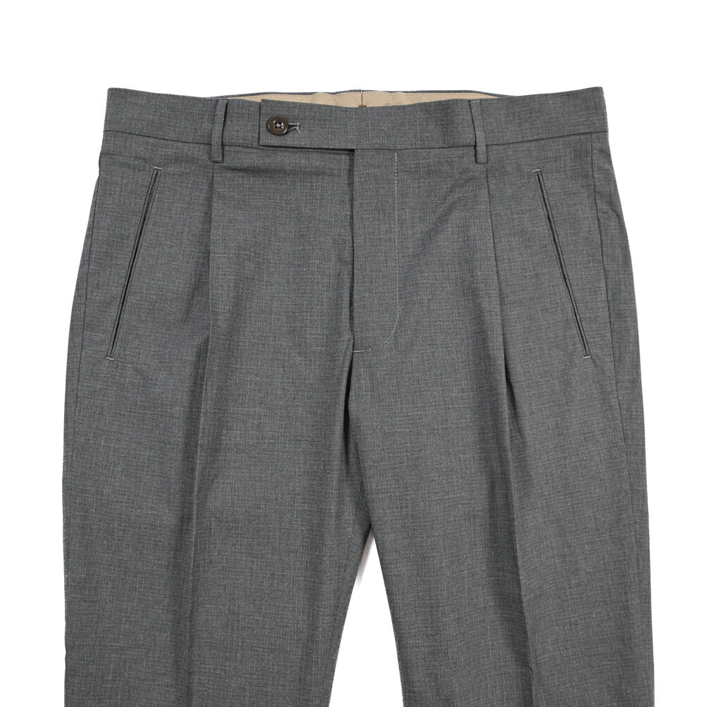 SUMMER SALE｜26SS BERWICH “RETRO THECA 1P” ストレッチコットン ワンタックパンツ
