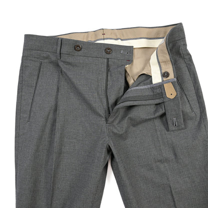 SUMMER SALE｜26SS BERWICH “RETRO THECA 1P” ストレッチコットン ワンタックパンツ