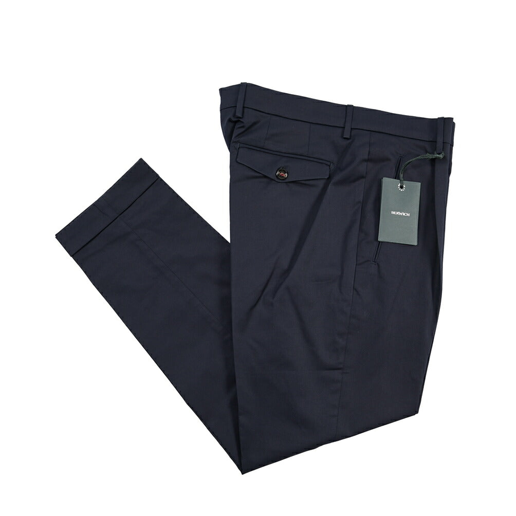 SUMMER SALE｜26SS BERWICH “RETRO THECA 1P” コットン100% ワンタックパンツ