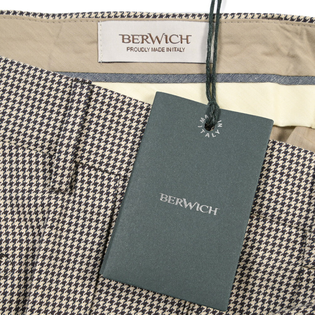 SUMMER SALE｜26SS BERWICH “RETRO THECA 1P” コットン100% ワンタックパンツ