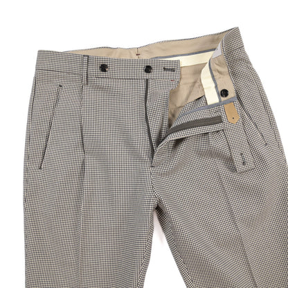 SUMMER SALE｜26SS BERWICH “RETRO THECA 1P” コットン100% ワンタックパンツ
