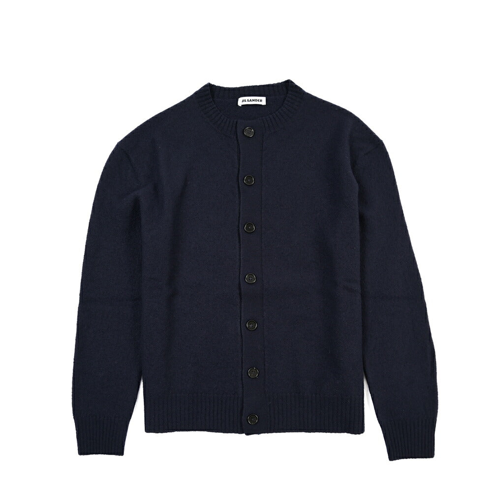 26-27AW JIL SANDER メリノウール100% ミドルゲージニットカーディガン