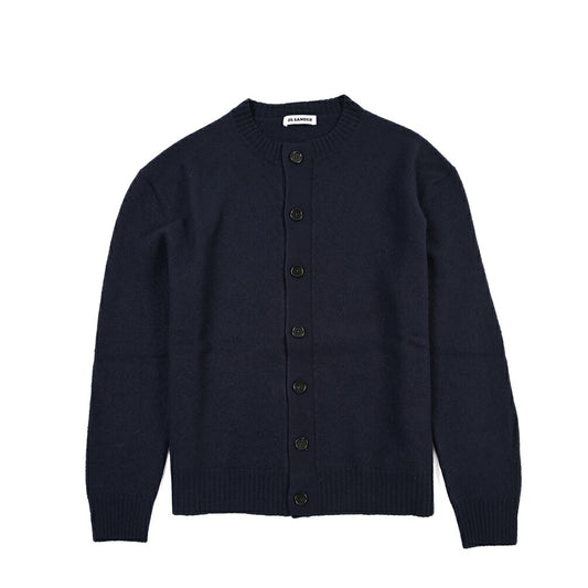 26-27AW JIL SANDER メリノウール100% ミドルゲージニットカーディガン