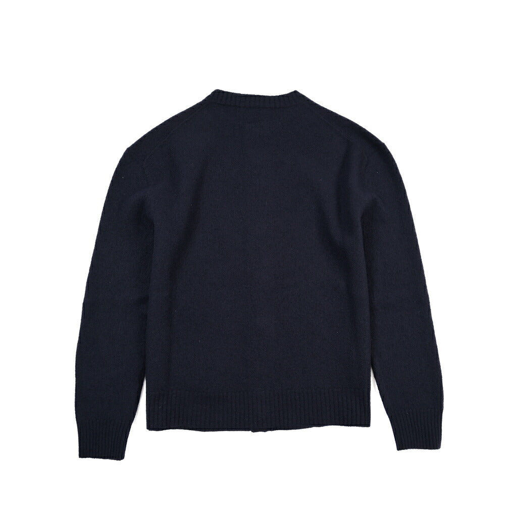 26-27AW JIL SANDER メリノウール100% ミドルゲージニットカーディガン