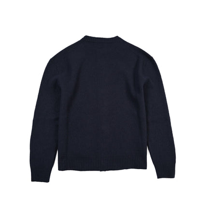 26-27AW JIL SANDER メリノウール100% ミドルゲージニットカーディガン