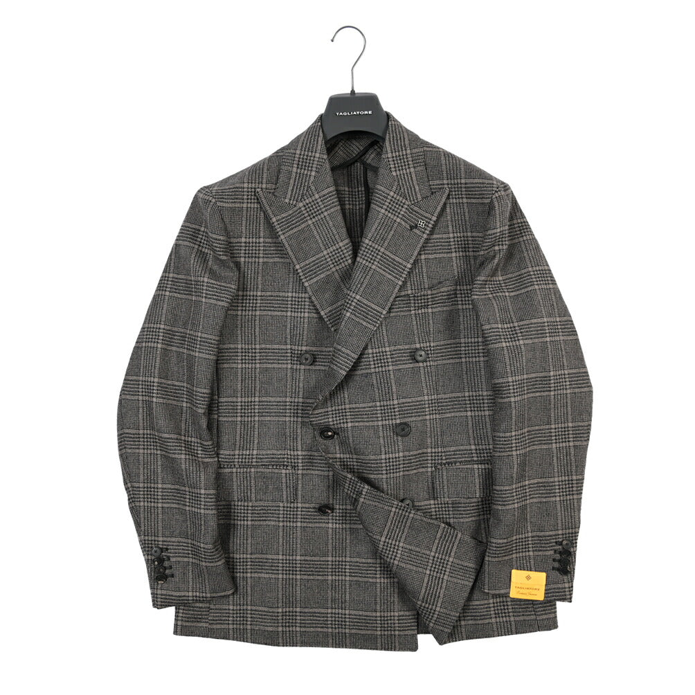 26-27AW TAGLIATORE “NAPOLI” ヴァージンウール100% 6Bダブルテーラードジャケット / Exclusive Garment