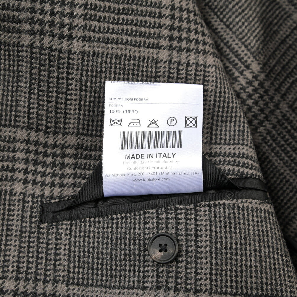26-27AW TAGLIATORE “NAPOLI” ヴァージンウール100% 6Bダブルテーラードジャケット / Exclusive Garment