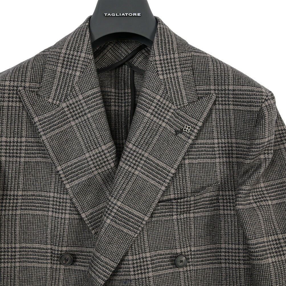 26-27AW TAGLIATORE “NAPOLI” ヴァージンウール100% 6Bダブルテーラードジャケット / Exclusive Garment
