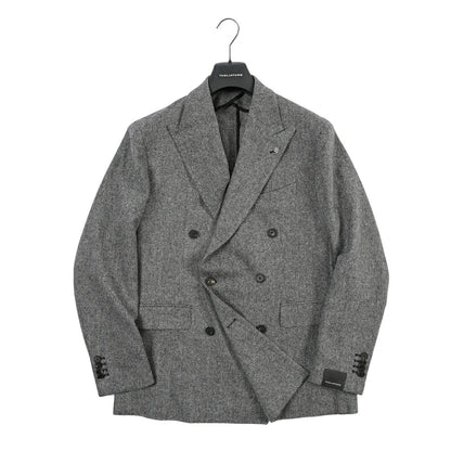 26-27AW TAGLIATORE “NAPOLI” カシミヤ混ヴァージンウール 6Bダブルテーラードジャケット