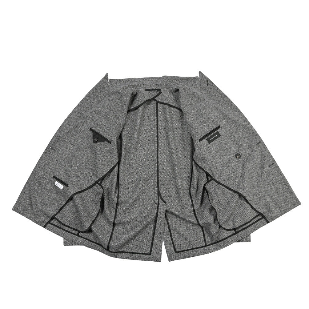 26-27AW TAGLIATORE “NAPOLI” カシミヤ混ヴァージンウール 6Bダブルテーラードジャケット