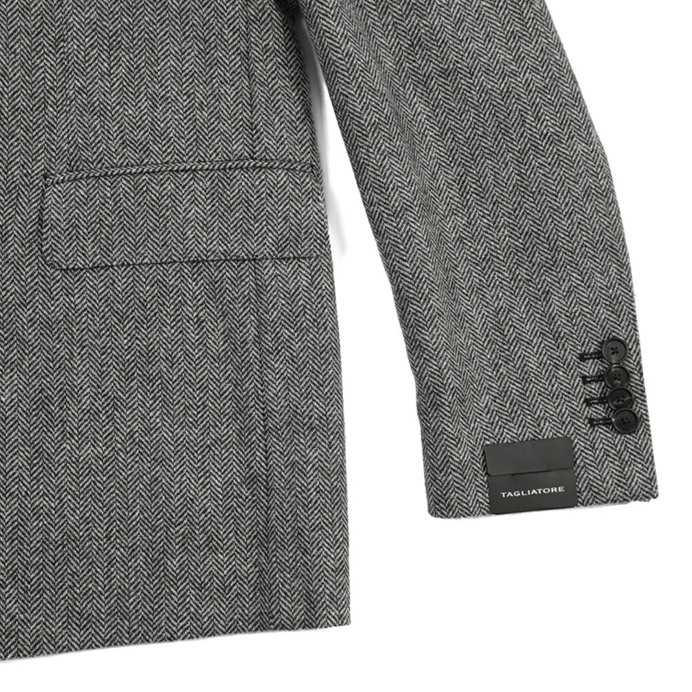 26-27AW TAGLIATORE “NAPOLI” カシミヤ混ヴァージンウール 6Bダブルテーラードジャケット