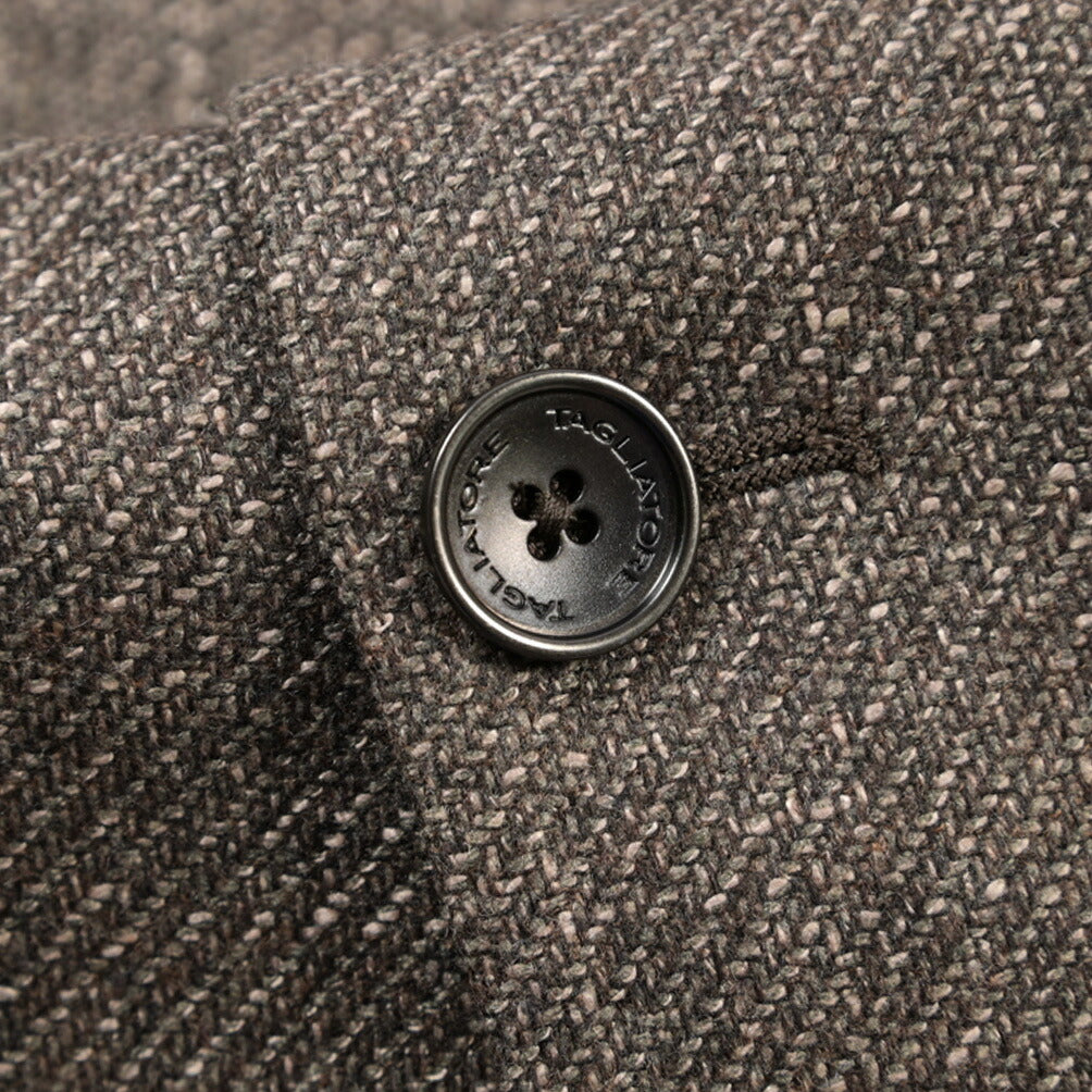 26-27AW TAGLIATORE シルク混ウール 6Bダブルテーラードジャケット
