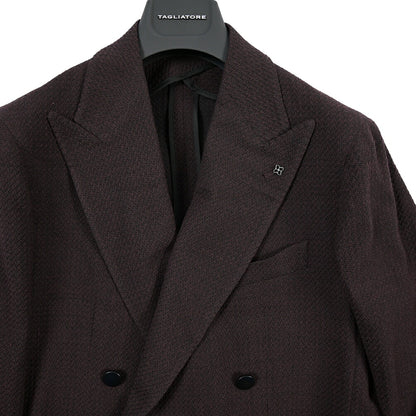 26-27AW TAGLIATORE “G-WARNER” ヴァージンウール100% 4Bダブルテーラードジャケット / Exclusive Garment