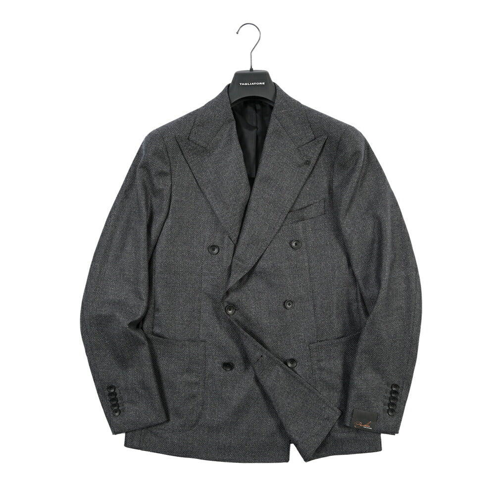 26-27AW TAGLIATORE SUPER 110's ヴァージンウール100% 6Bダブルテーラードジャケット