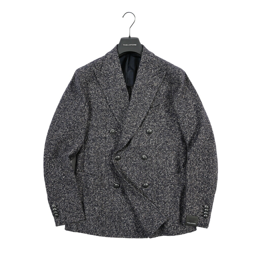 26-27AW TAGLIATORE “MONTECARLO” ヴァージンウール 6Bダブルテーラードジャケット