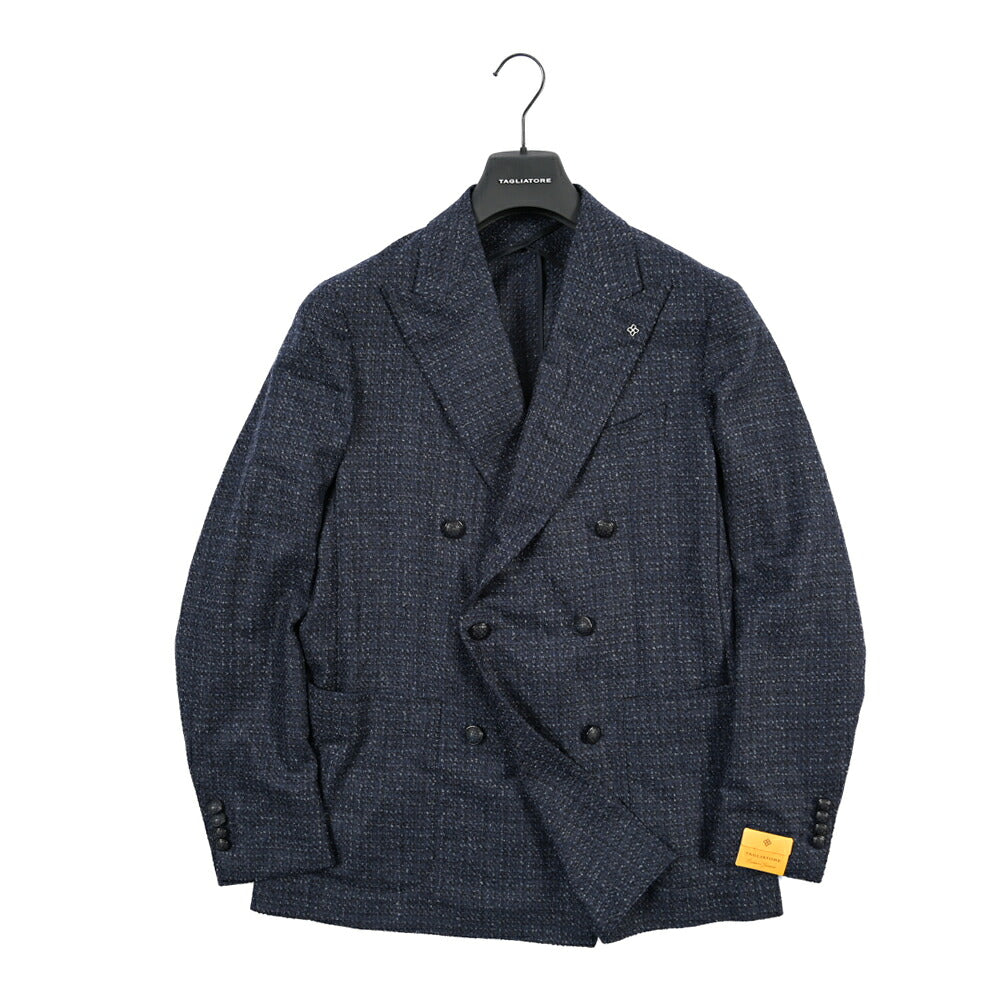 26-27AW TAGLIATORE “MONTECARLO” ヴァージンウール 6Bダブルテーラードジャケット / Exclusive Garment