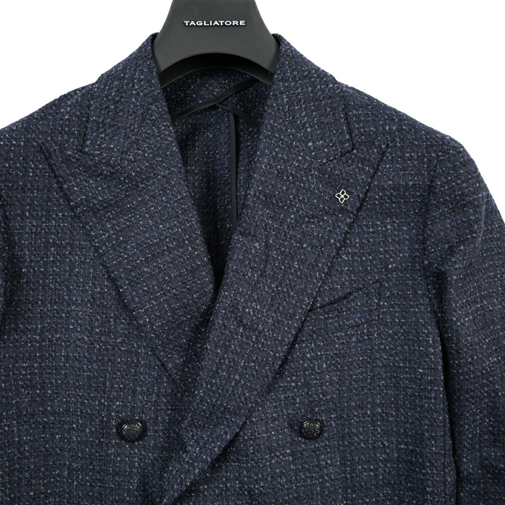 26-27AW TAGLIATORE “MONTECARLO” ヴァージンウール 6Bダブルテーラードジャケット / Exclusive Garment