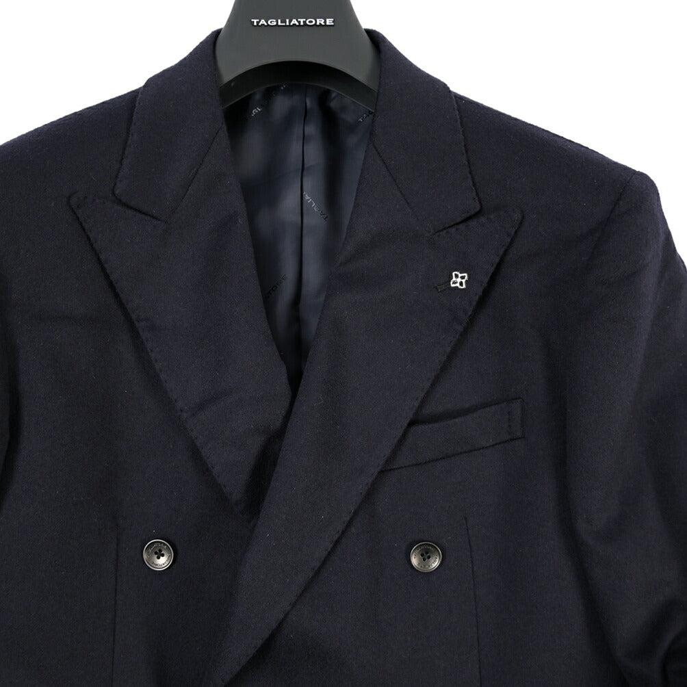 26-27AW TAGLIATORE “NAPOLI” ヴァージンウール 6Bダブルテーラードジャケット