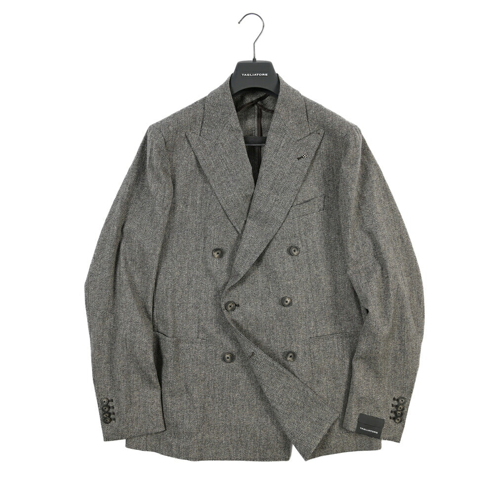 26-27AW TAGLIATORE “MONTECARLO” ストレッチウール 6Bダブルテーラードスーツ