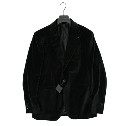 26-27AW TAGLIATORE 1FNJ15A ストレッチコットン 2Bシングルベロアジャケット