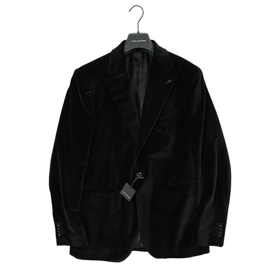 26-27AW TAGLIATORE 1FNJ15A ストレッチコットン 2Bシングルベロアジャケット