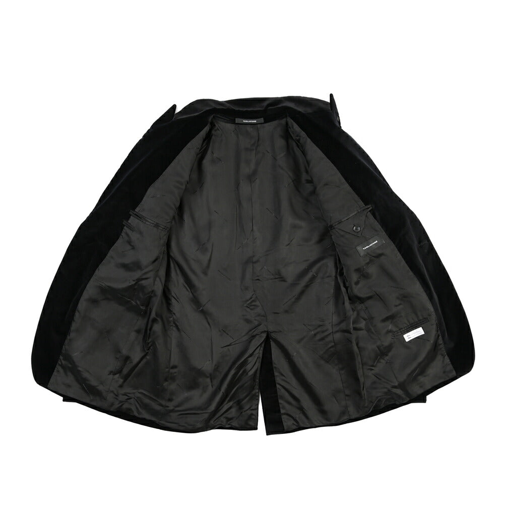 26-27AW TAGLIATORE 1FNJ15A ストレッチコットン 2Bシングルベロアジャケット