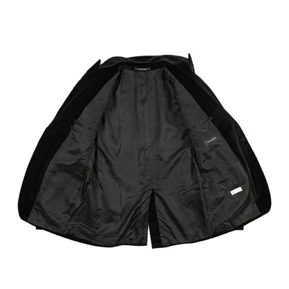 26-27AW TAGLIATORE 1FNJ15A ストレッチコットン 2Bシングルベロアジャケット