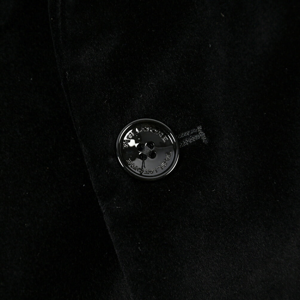 26-27AW TAGLIATORE 1FNJ15A ストレッチコットン 2Bシングルベロアジャケット