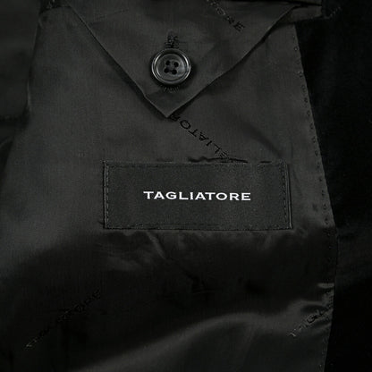 26-27AW TAGLIATORE 1FNJ15A ストレッチコットン 2Bシングルベロアジャケット