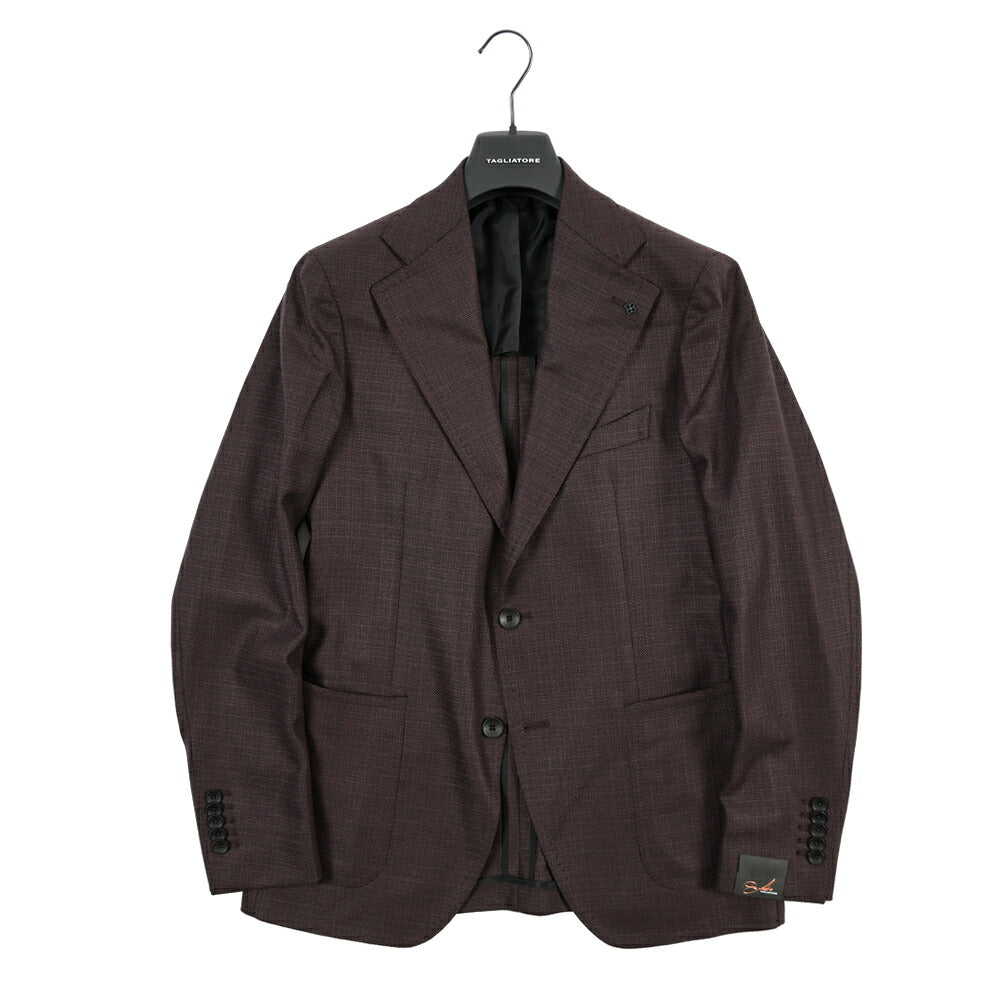 26-27AW TAGLIATORE 2Bシングルテーラードジャケット ストレッチウール