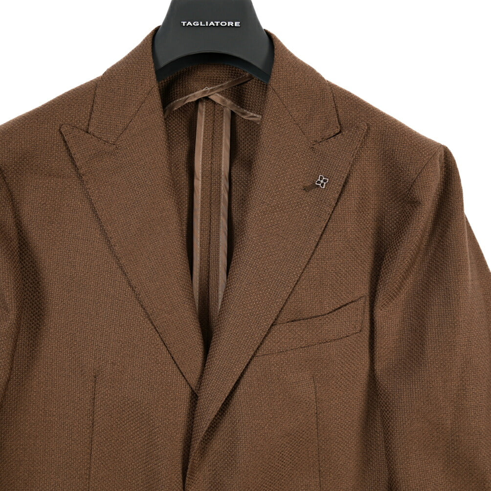 26-27AW TAGLIATORE “MONTECARLO” SUPER 100's ヴァージンウール100% 2Bシングルテーラードジャケット