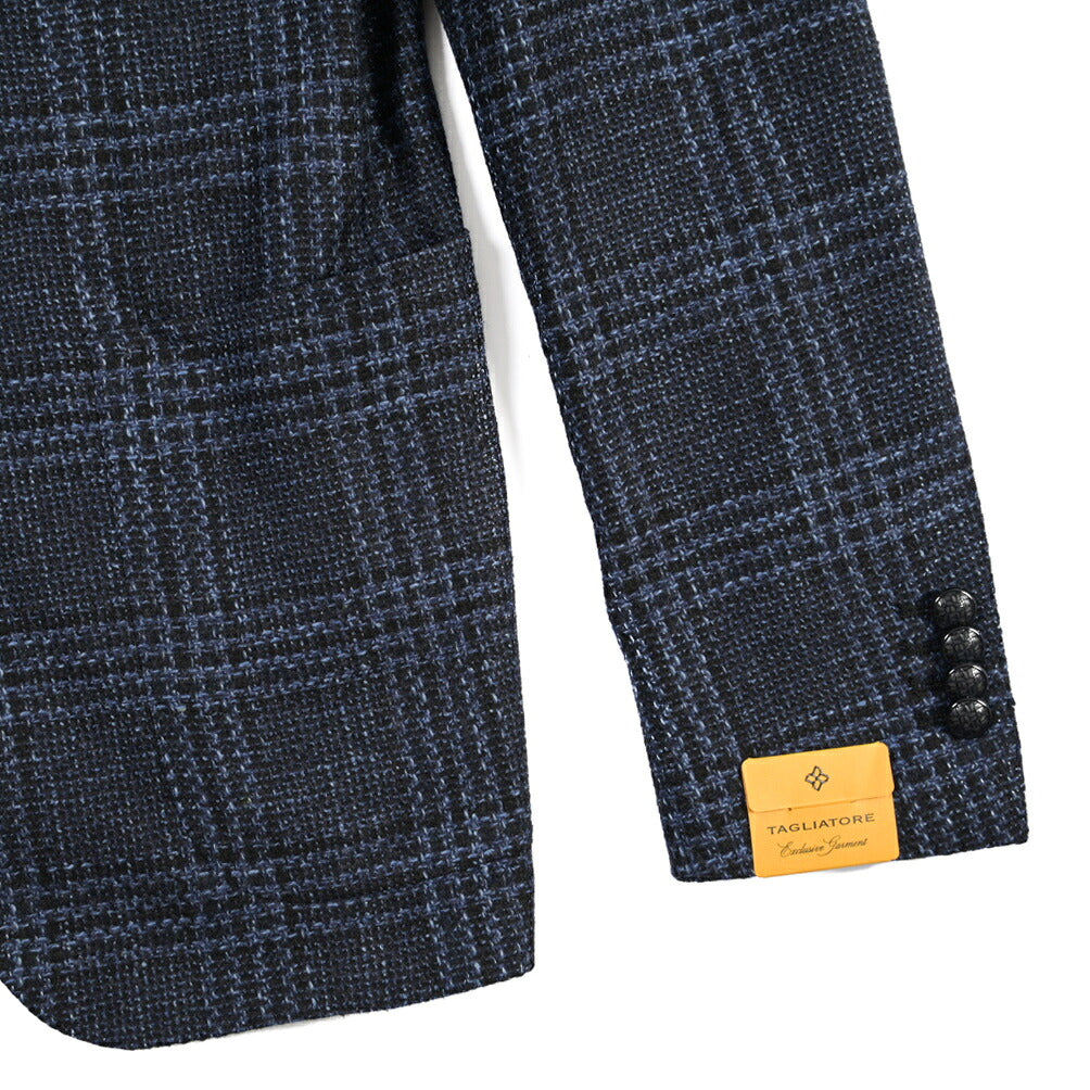 26-27AW TAGLIATORE “MONTECARLO” シルク混ウール 2Bシングルテーラードジャケット