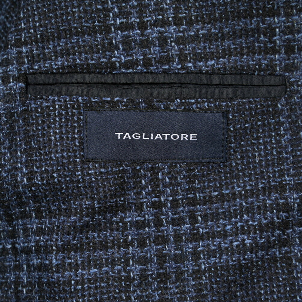 26-27AW TAGLIATORE “MONTECARLO” シルク混ウール 2Bシングルテーラードジャケット