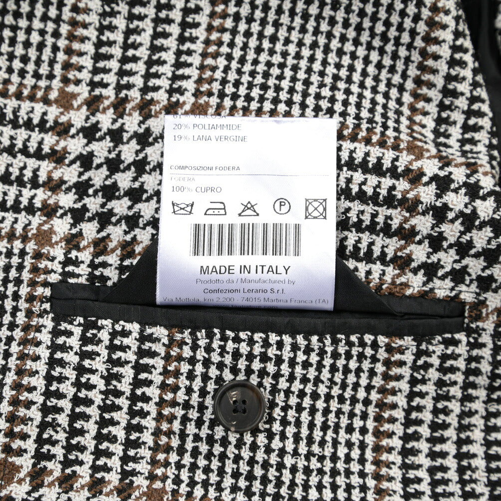 26-27AW TAGLIATORE “MONTECARLO” ビスコース混 2Bシングルテーラードジャケット / Exclusive Garment